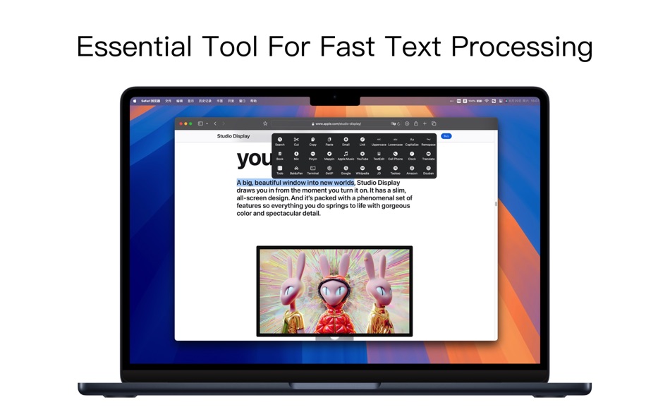 #1. iGet-Text Selection Processing (macOS) Podle: 宁波上官科技有限公司