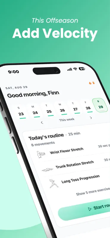 Ace Pitcher - Log & Routine screenshot 1 of 9
