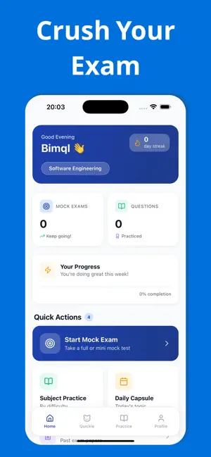 Engineering Mock Test screenshot 1