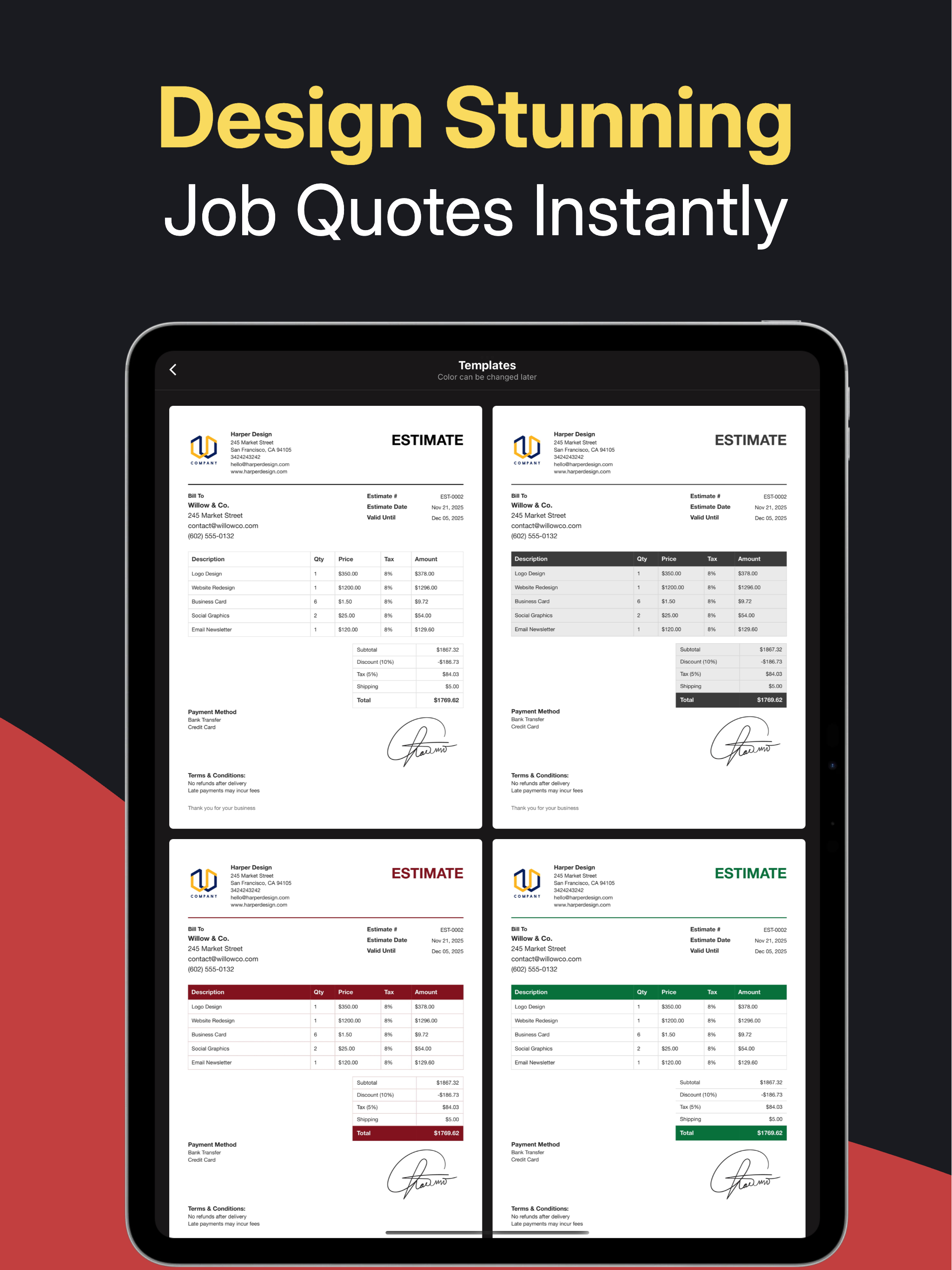 Estimate Maker - Business Cost screenshot 10