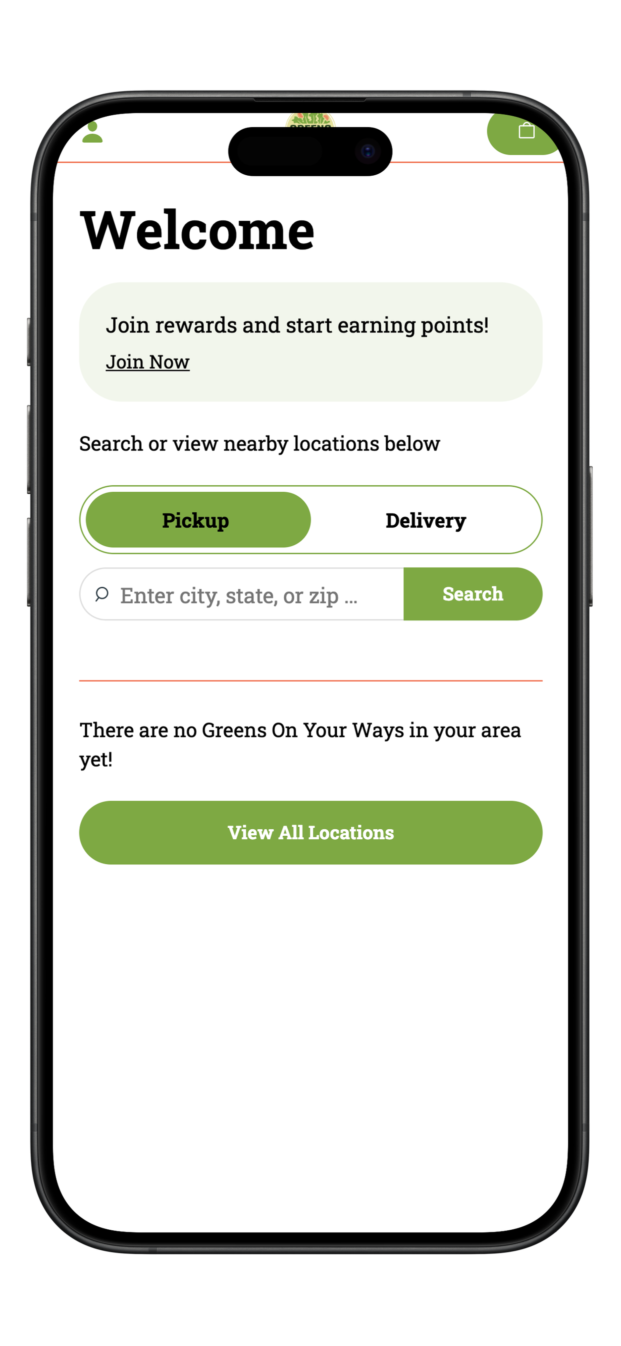Greens On Your Way App screenshot 3