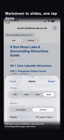 AI-IDE: Code & Markdown Editor Screenshot 1 of 10