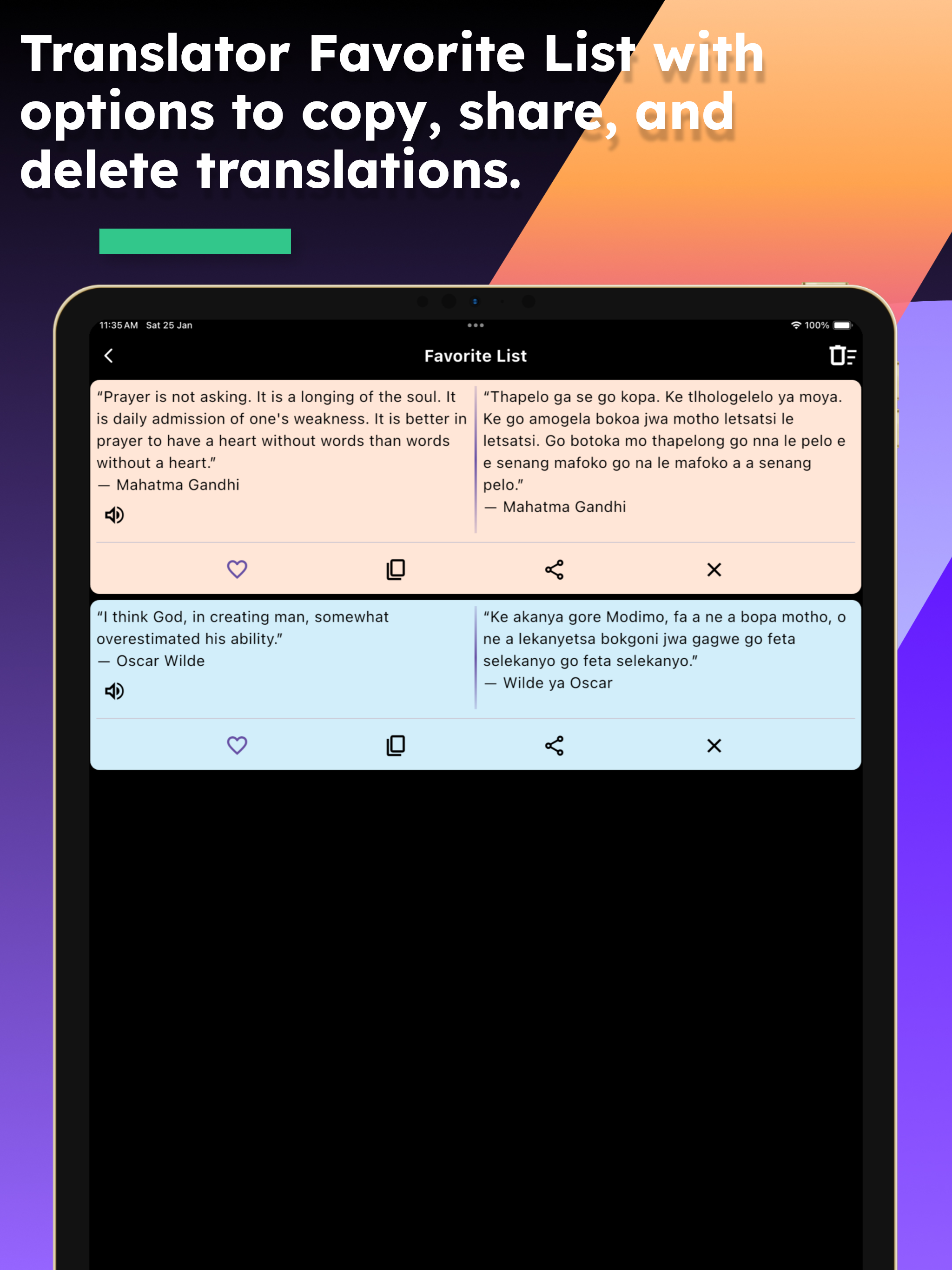 English Tswana Translator screenshot 12