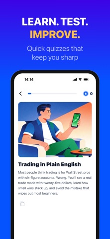 Finova: Master Stock Trading iPhone screenshot