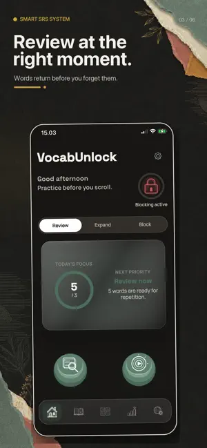VocabUnlock: Vocab Trainer screenshot 3