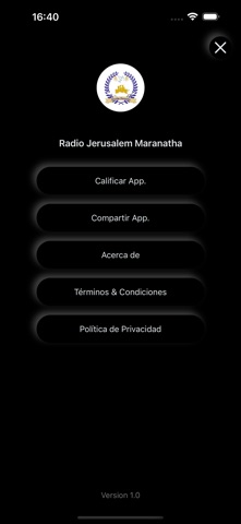 Radio Jerusalem Maranatha screenshot