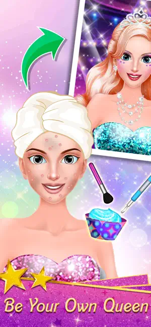 Princess Beauty Salon: DIY Fun screenshot 1