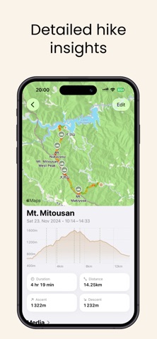 Wanderbuch screenshot