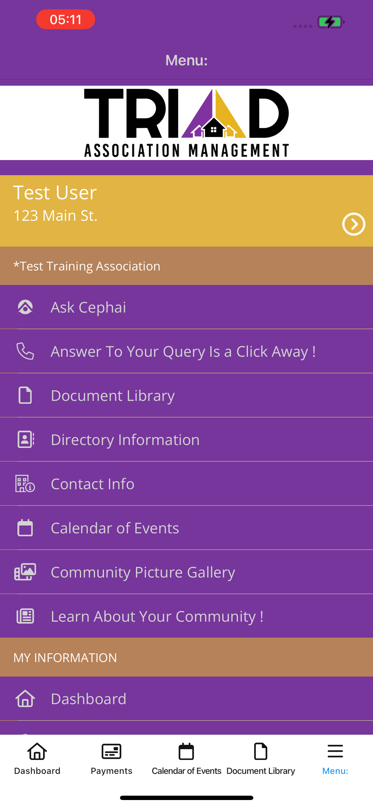 TRIAD Homeowner App