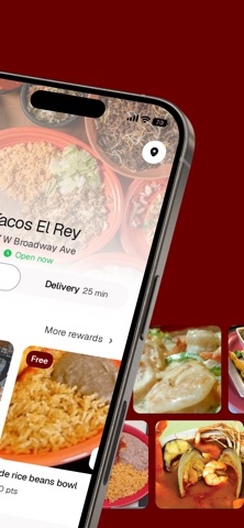Tacos el Rey WA iPhone screenshot