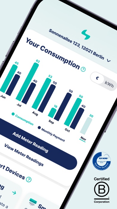 Screenshot 2 of Ostrom Energy - Smart & Green App