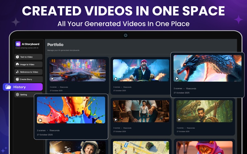 AI Video Generator & GPT Video iPhone screenshot