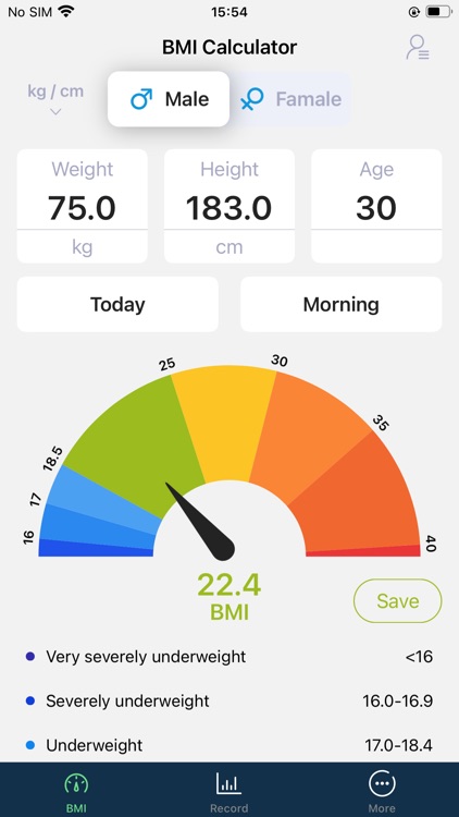BMI Calculator- Weight Analyze