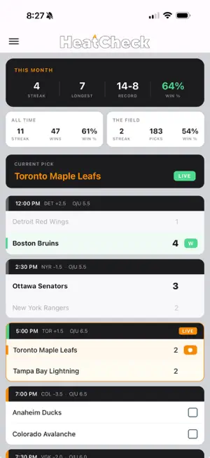 HeatCheck Games screenshot 1