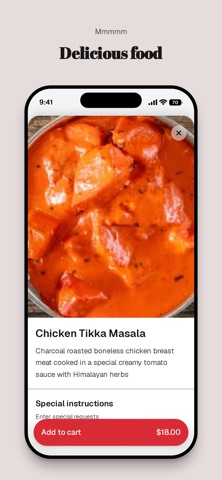 Himalayan Kitchen To Go iPhone screenshot