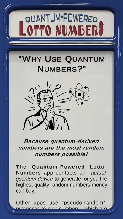 Screenshot #2 pour Quantum Powered Lotto Numbers
