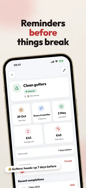 HomeKeep: Home Maintenance screenshot 3