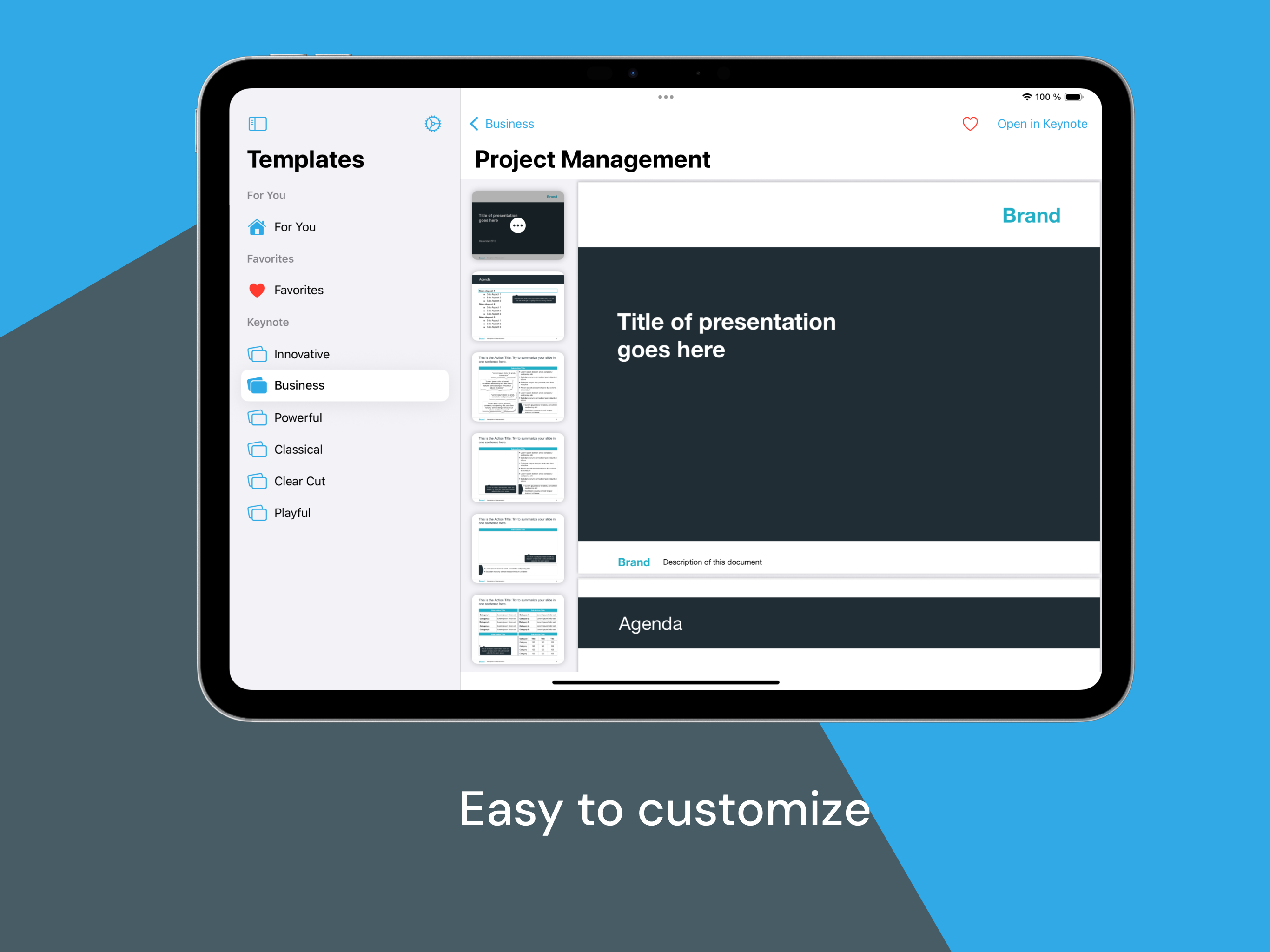 Templates for Keynote Pro screenshot 11