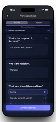 OnePrompt - AI Prompt Builder screenshot 4