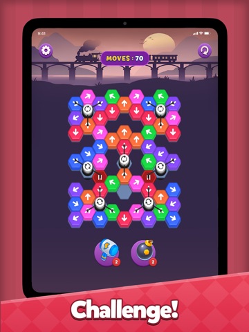 Tap Hexa: Family Story Puzzle iPad screenshot