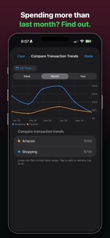 Local Budget: Statement Scan iPhone screenshot