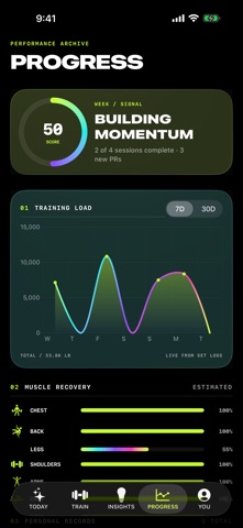 Earned: Workout Planner Screenshot 4 of 5