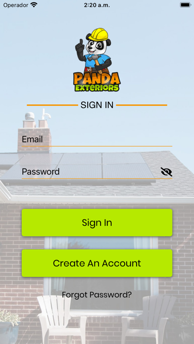 Panda Exteriors Screenshot