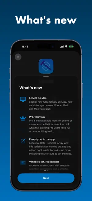 Loccali: for Shortcuts screenshot 2
