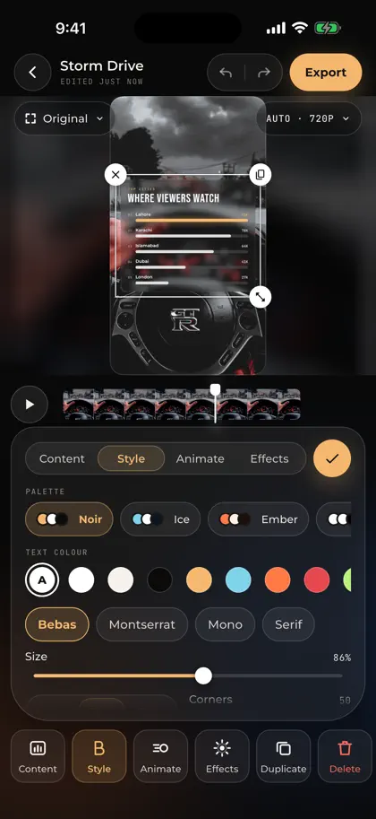 Screenshot 3 di 6 di CineCut