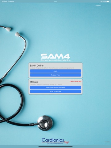 SAM4 Online iPad screenshot