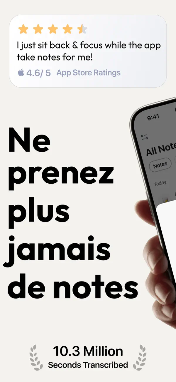 Screenshot #1 pour AI Meeting Minutes Note Taker
