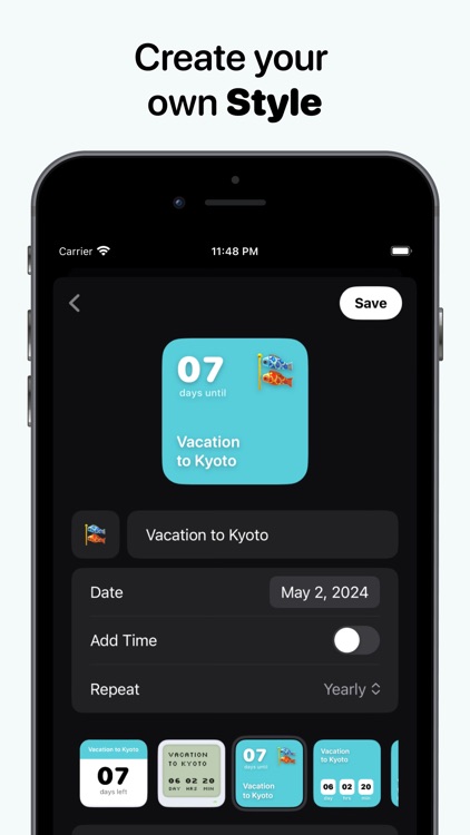 Day Counter - Moments Widget