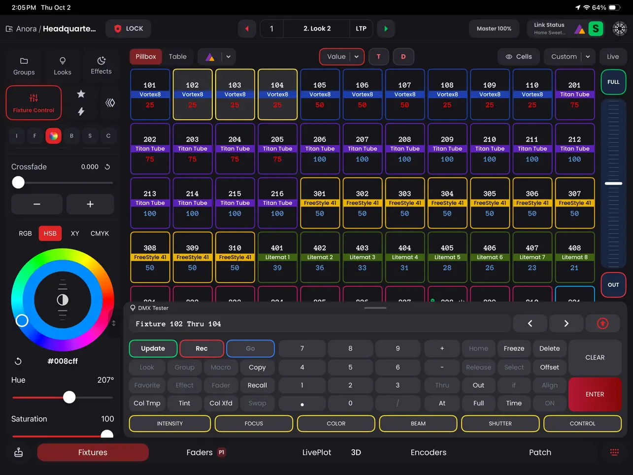 Screenshot #6 pour Blackout Lighting Console