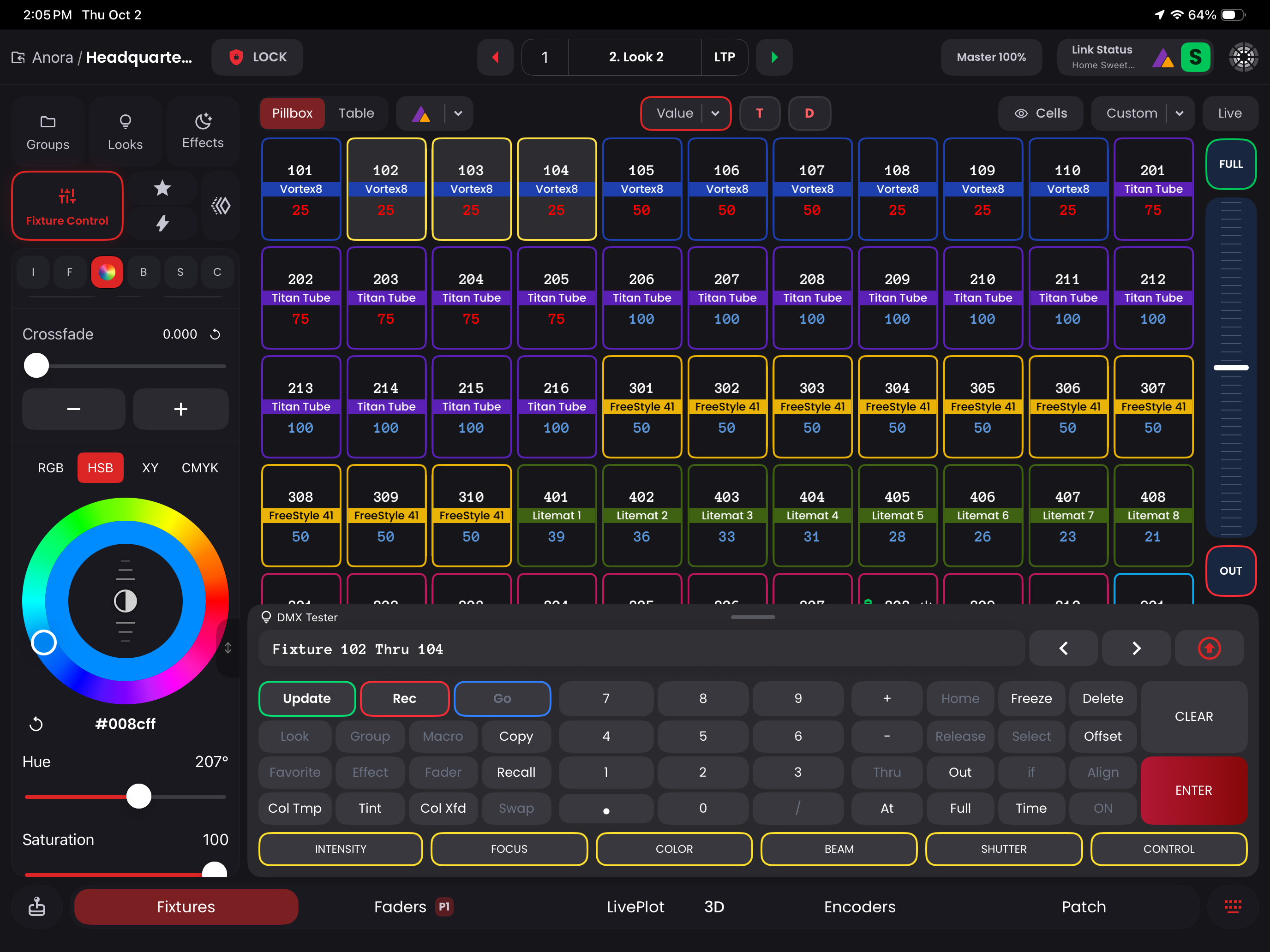 Blackout Lighting Console screenshot 3