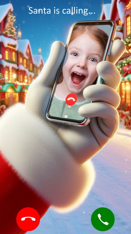 Christmas Santa Call Surprise