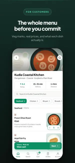 Dato - Food Delivery screenshot 3