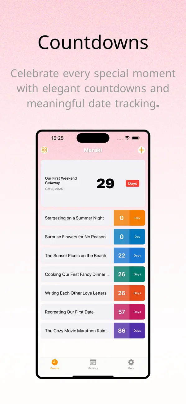 Screenshot #2 pour Meraki Diary