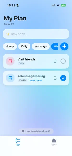 MicroHabit - Daily Tracker screenshot 1