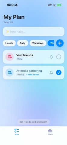 MicroHabit - Daily Tracker Screenshot 1 of 6