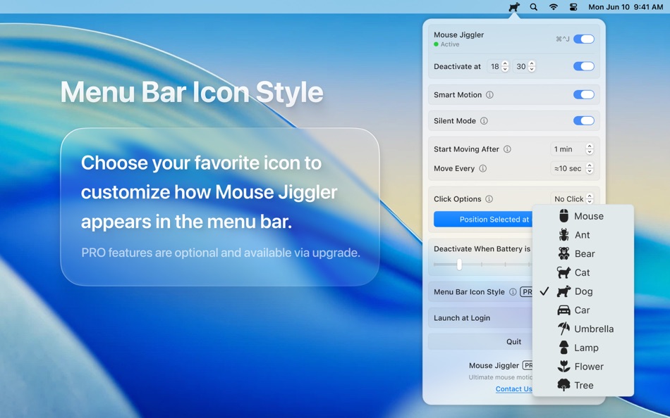 #6. Mouse Jiggler – Mouse Mover (macOS) Ved: Bohdan Bilous