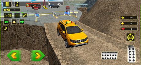 Mountain Offroad Taxi Car Game screenshot 5