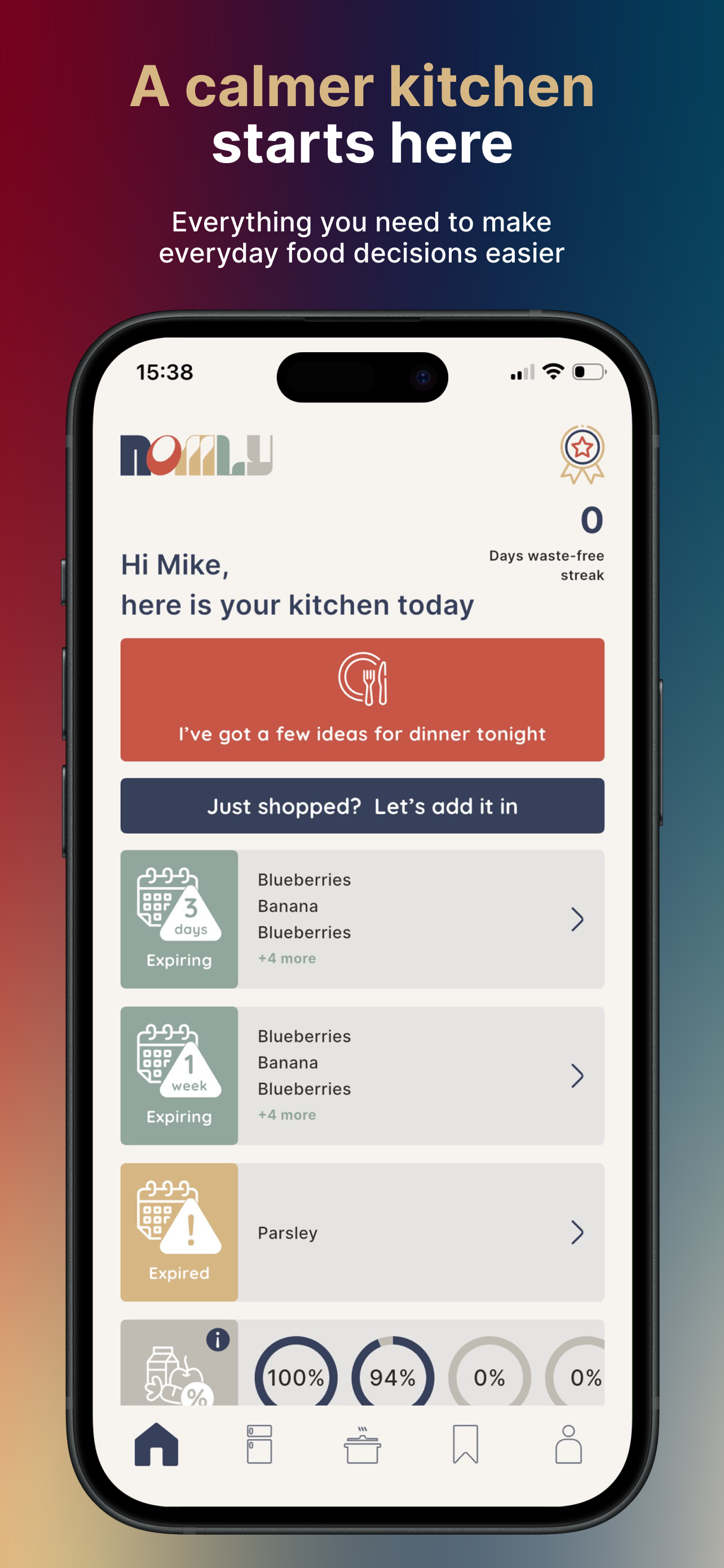 Nomly: Your Kitchen Companion screenshot 2