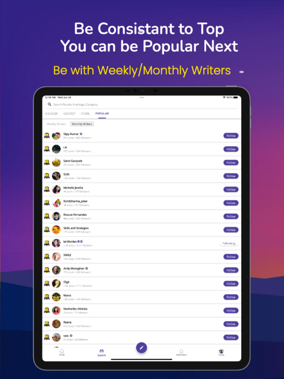 Writco – Write & Publish Books iPad screenshot 5 - Book app