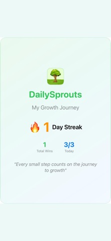 DailySprouts Screenshot 5 of 5