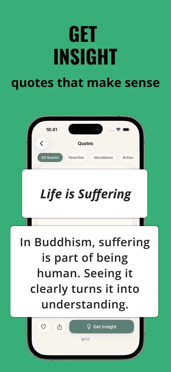 Screenshot #2 pour Buddha Wisdom: Buddhism Quotes