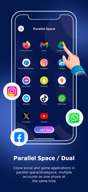 Clone App - Direct Chat screenshot 2