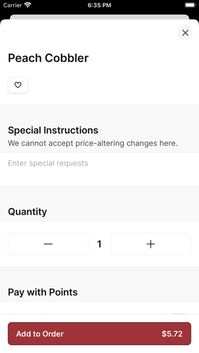 Ribs on the Run iPhone screenshot 4 - Food & Drink app