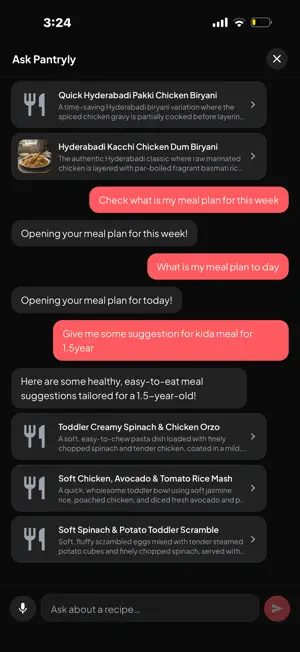 Pantryly: Smart Pantry & Meals screenshot 2