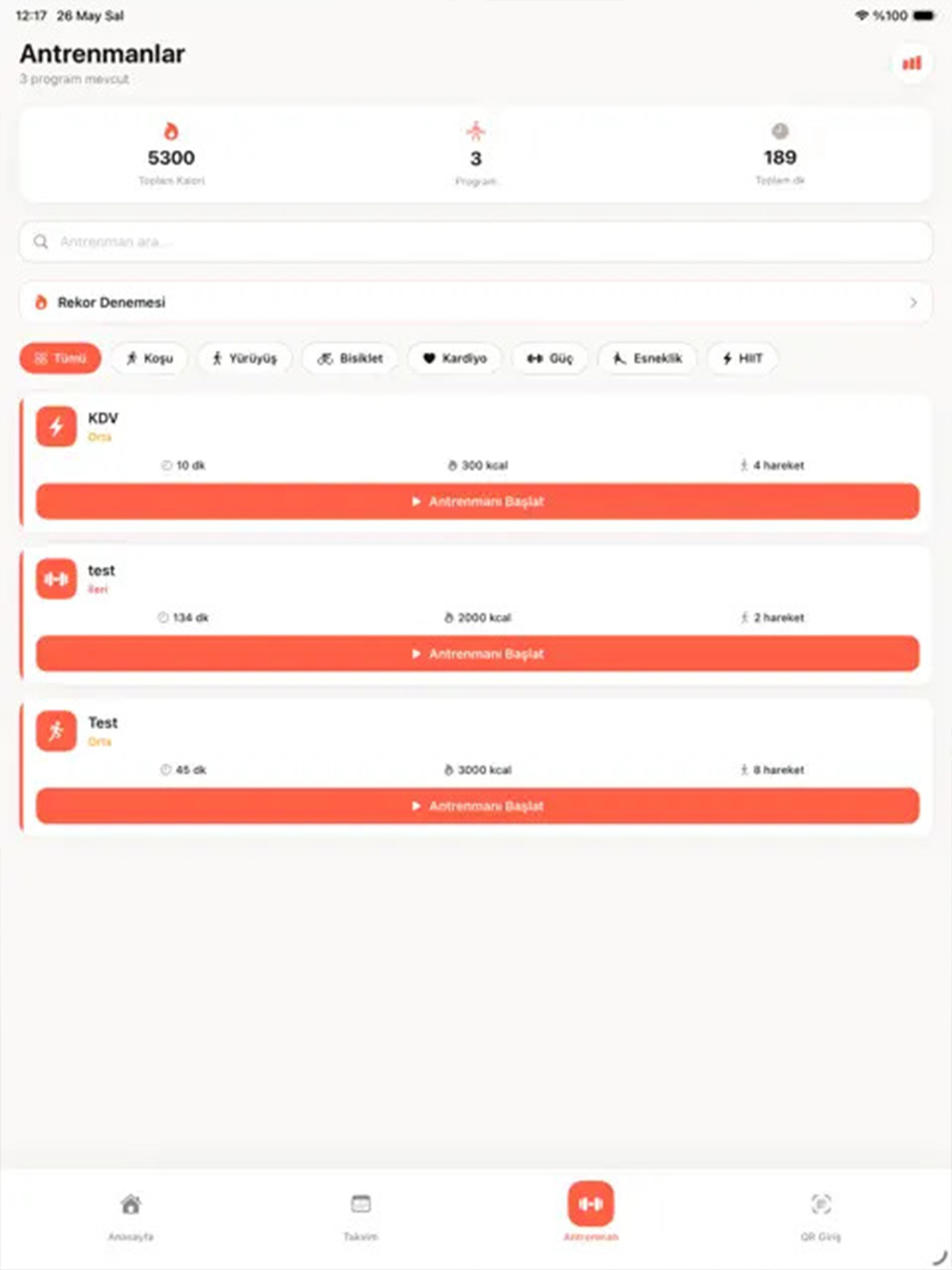 CoachUp - Spor Takibi screenshot 7