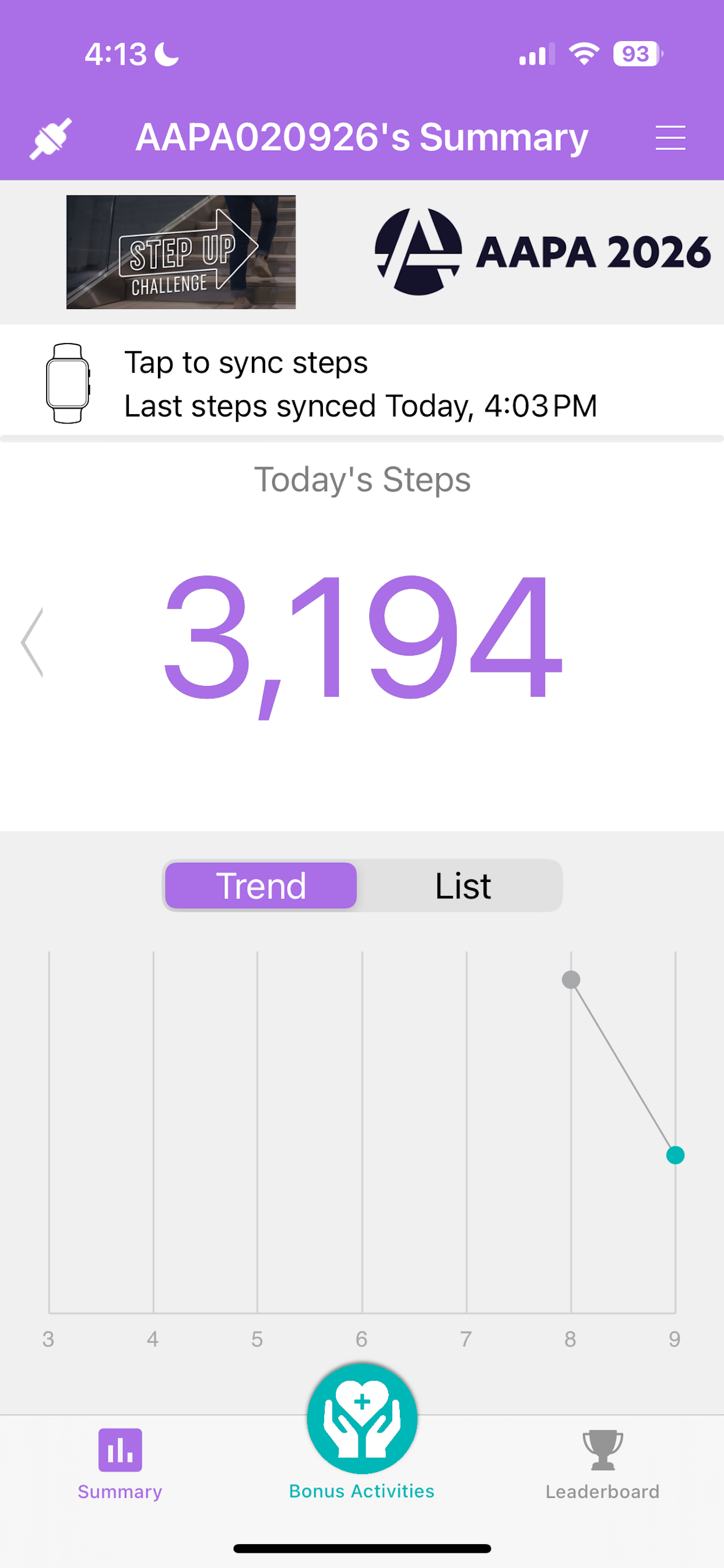 AAPA 2026 Step Up Challenge